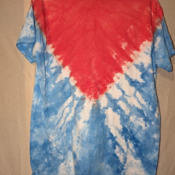 Grateful Dead Doo-da Man tie dye T-shirt, Grateful Dead tie dye with embroidered - Picture 3 of 5